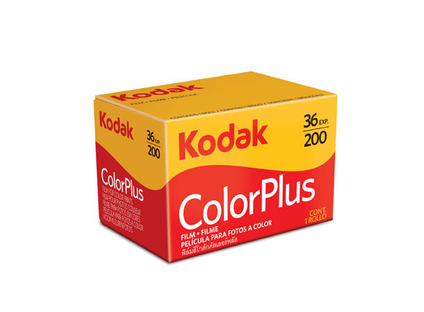 Kodak Colorplus 200, 135/36 Fargefilm, 200 ASA, 36 bilder, 1 rull